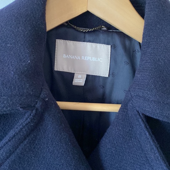 Banana Republic Pea Coat - Picture 2 of 8